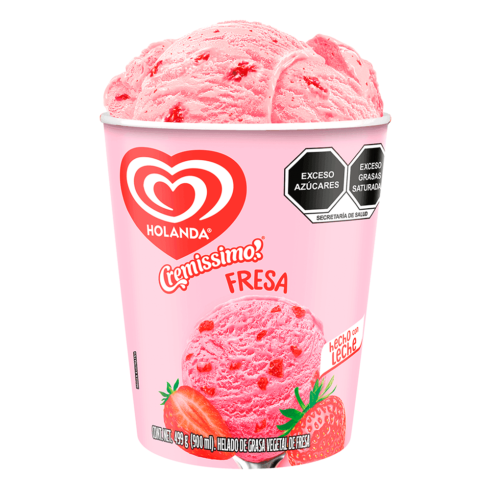 HOLANDA HEL FRESA 900ML