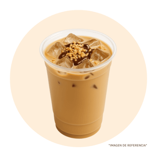 Latte Frío 9 Oz con Salsa de Chocolate