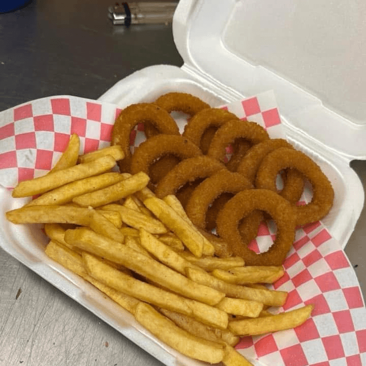 AROS DE CEBOOLLA CON PAPAS