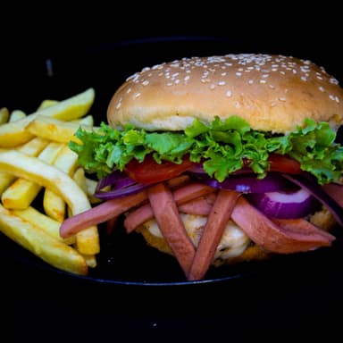 Hamburguesa Araña + PAPAS