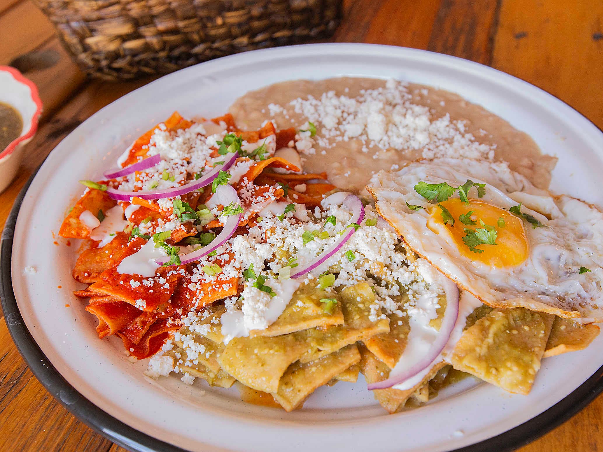 Chilaquiles + Jericalla