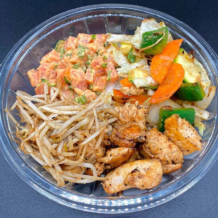 Poke's (Cama de Arroz en Tazon)