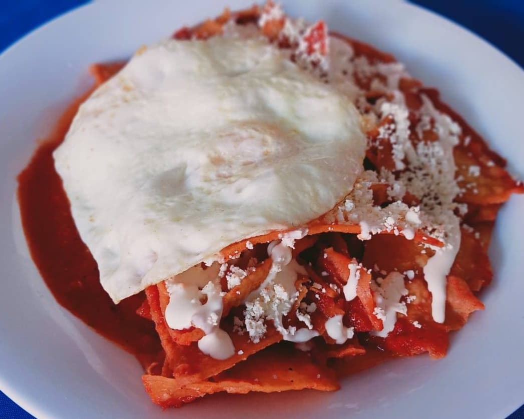 Chilaquiles tradicionales
