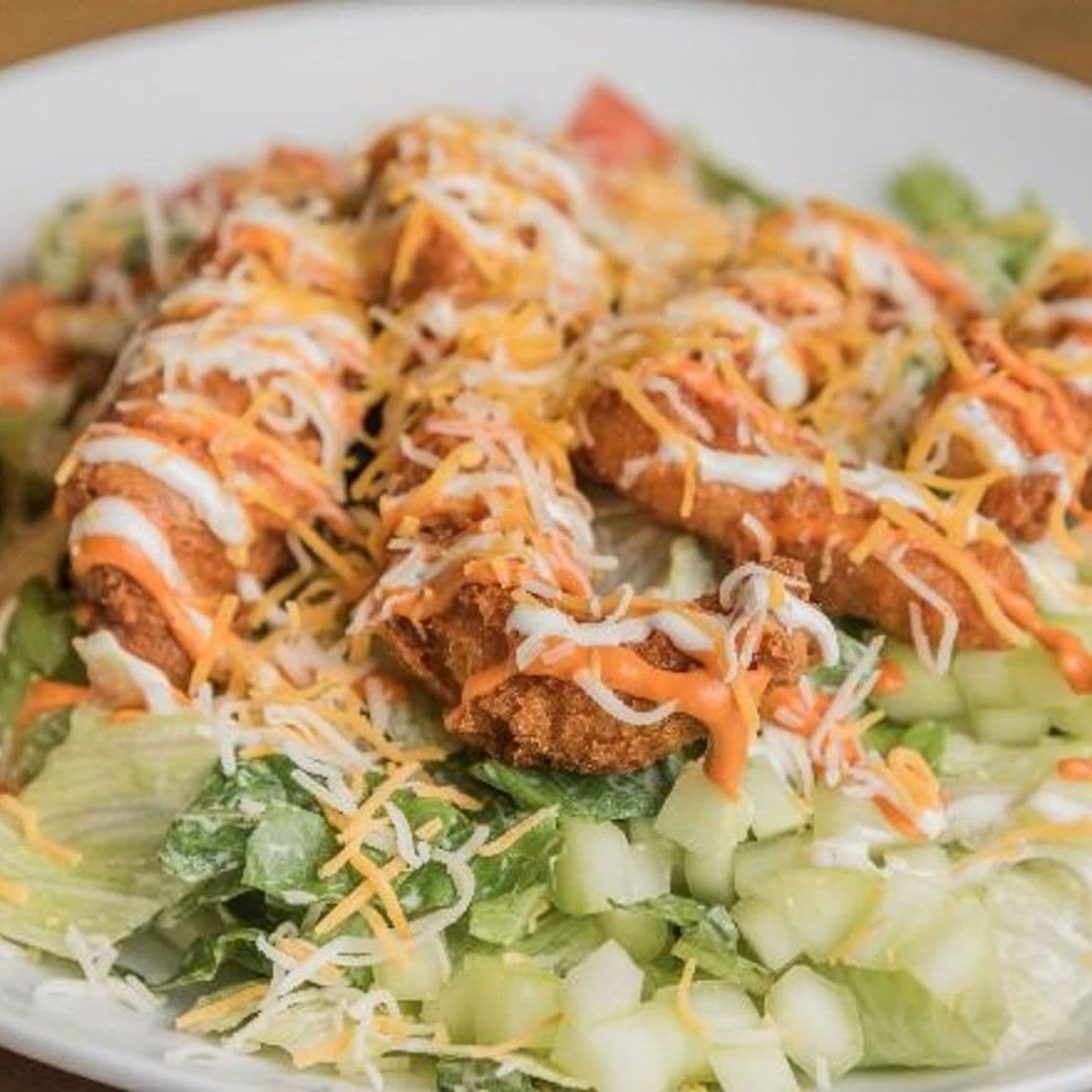 Ensalada Buffalo Chicken