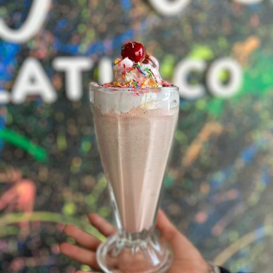 Malteada de chocolate