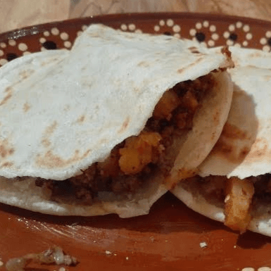 Gordita de picadillo