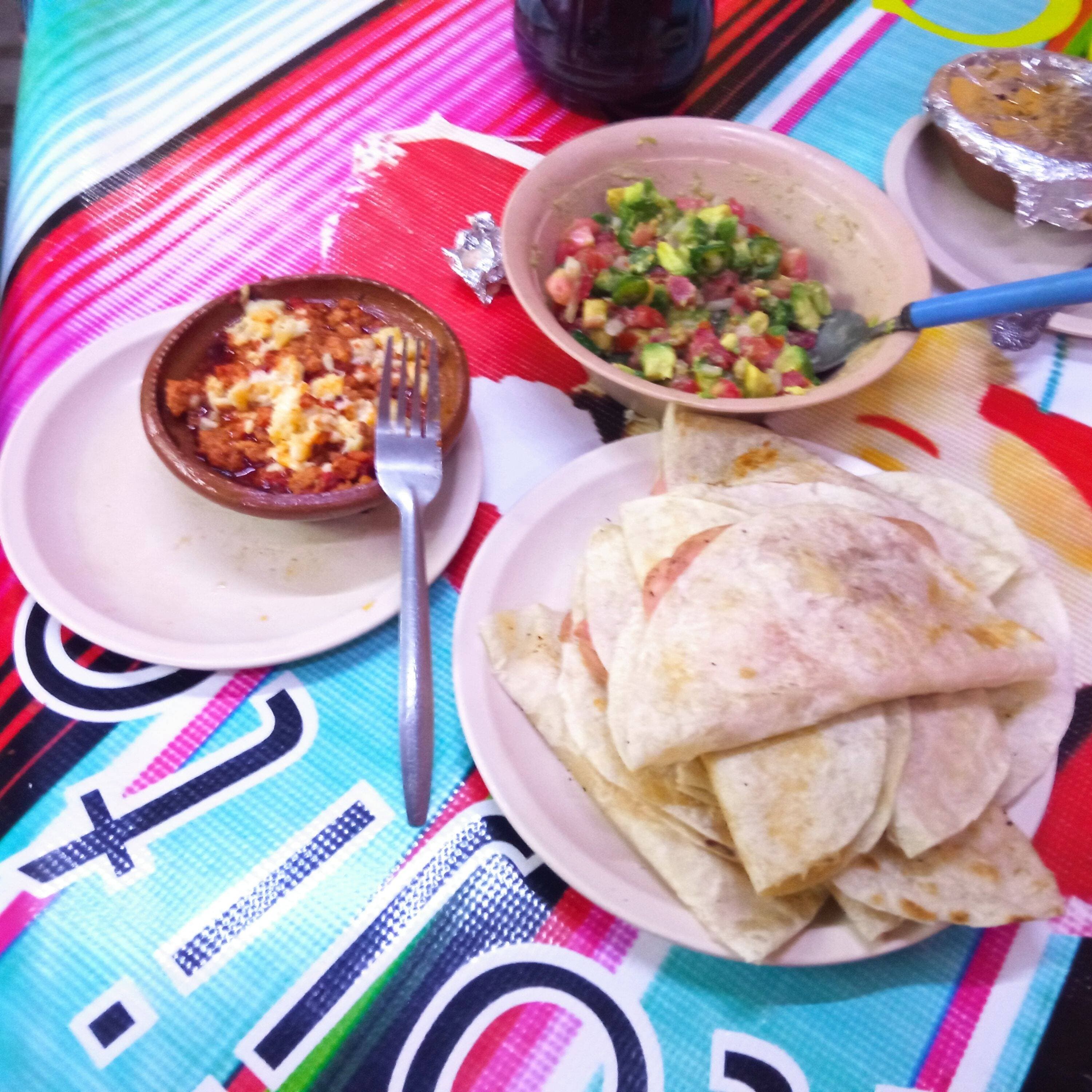 Quesadillas de harina
