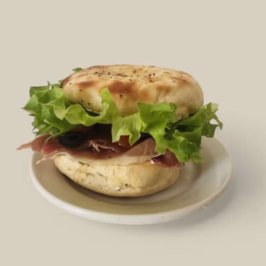 Bagel Jamon Serrano Cerrado