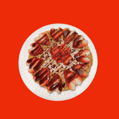 Waffle con Fruta