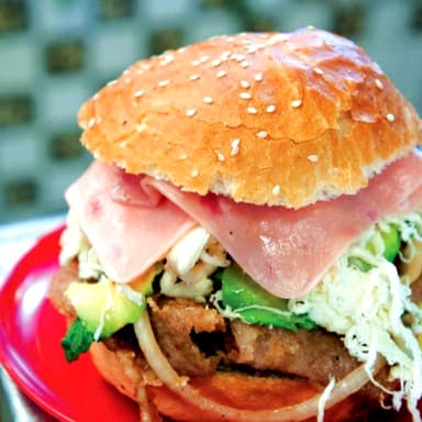 Cemitas Queso de  + POSTRE GRATIS