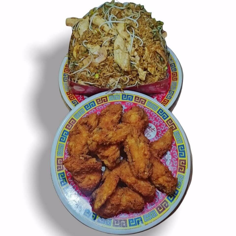 Caja grande + 10 Piezas de Alas