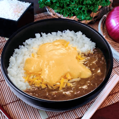 Curry con Queso Fundido