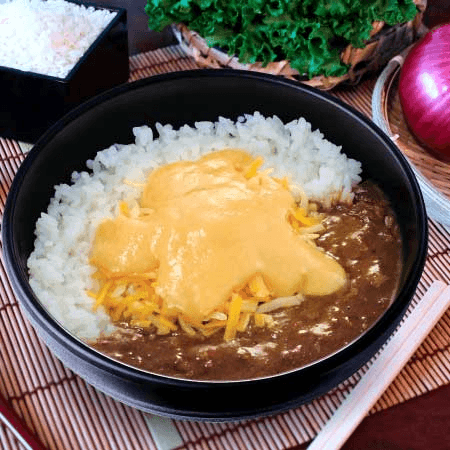 Curry con Queso Fundido