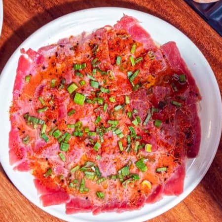 Sashimi de Atún Corte Fino
