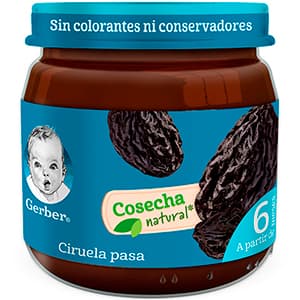 PAPILLA GERBER 2 ET CIRUELA PASA 100 G