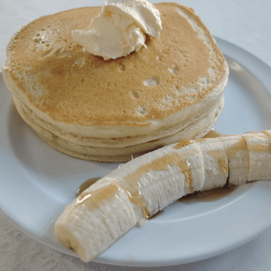 Combo Hotcakes y Licuado