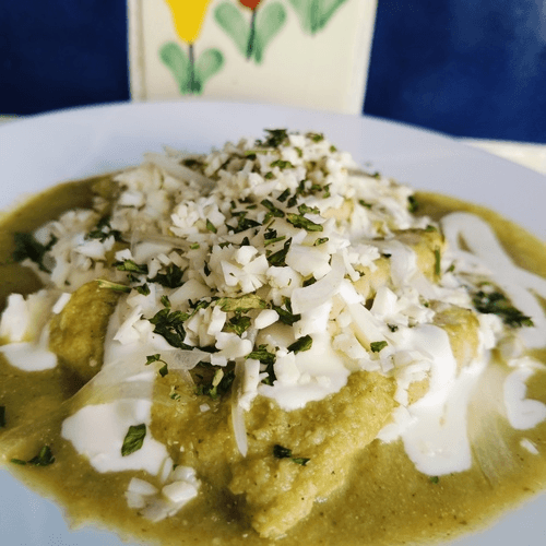 Enchiladas Verdes