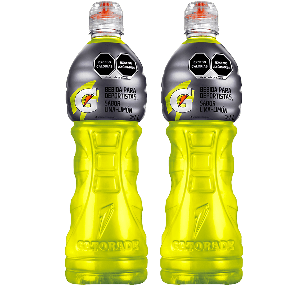2 Gatorade Lima Limon 1 Lt