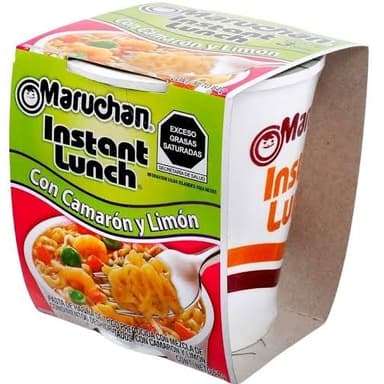 Sopa Maruchan Preparada y Lista para Comer