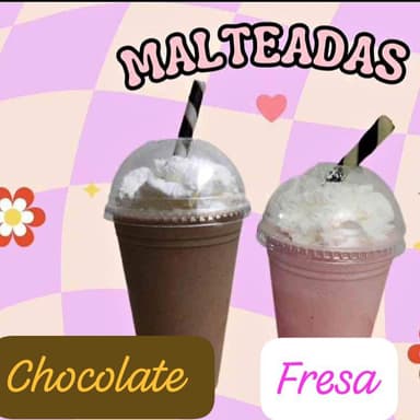 Malteada de Fresa