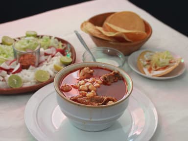 Pozole de Cabrito