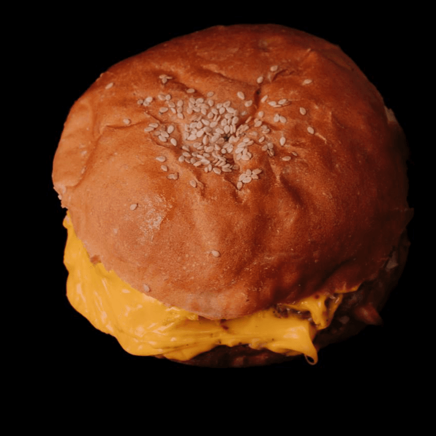 Hamburgu DobleCarne ,QuesoAmarilloTocino