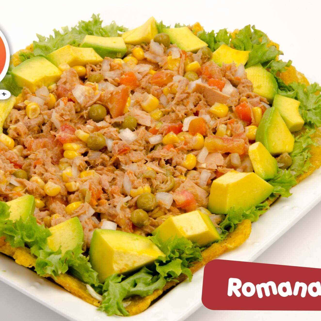 Combo ROMANA + Jugo del Dia + Postre