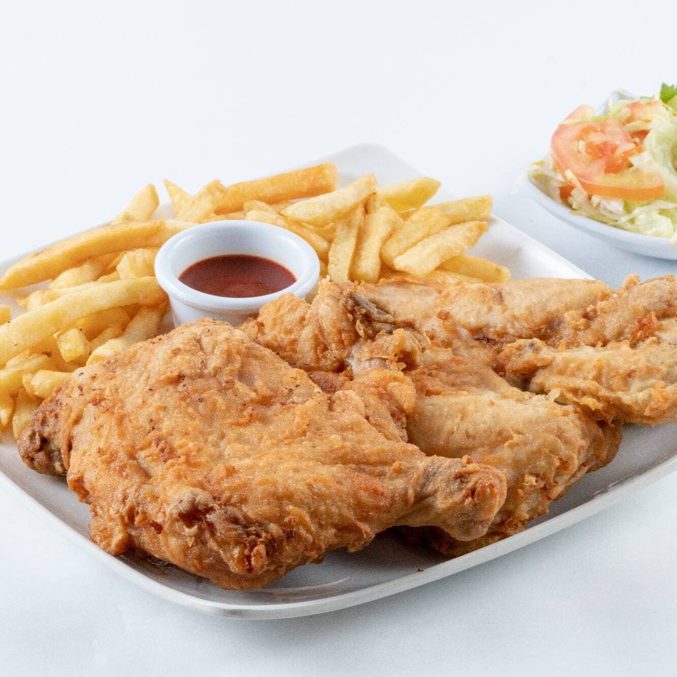 1/4 Pollo Apanado