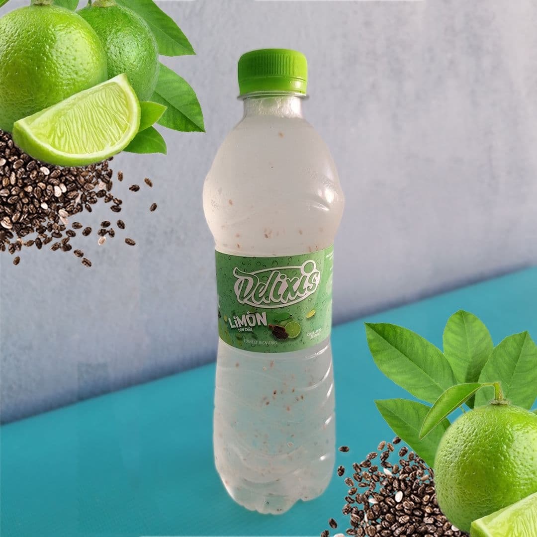 Agua Limón con Chía