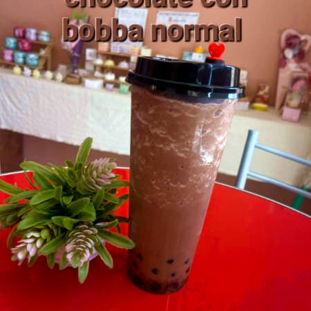 Smothie de Chocolate y Boba Normal