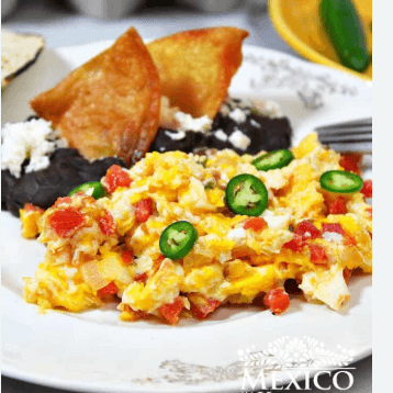 Huevos a la Mexicana