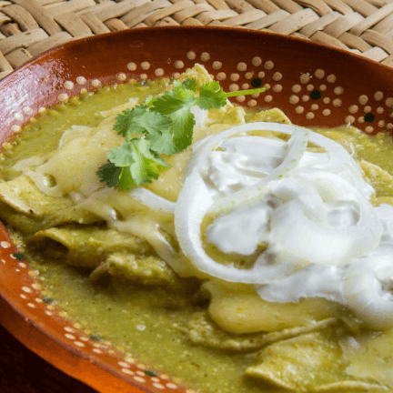 Enchiladas Verdes