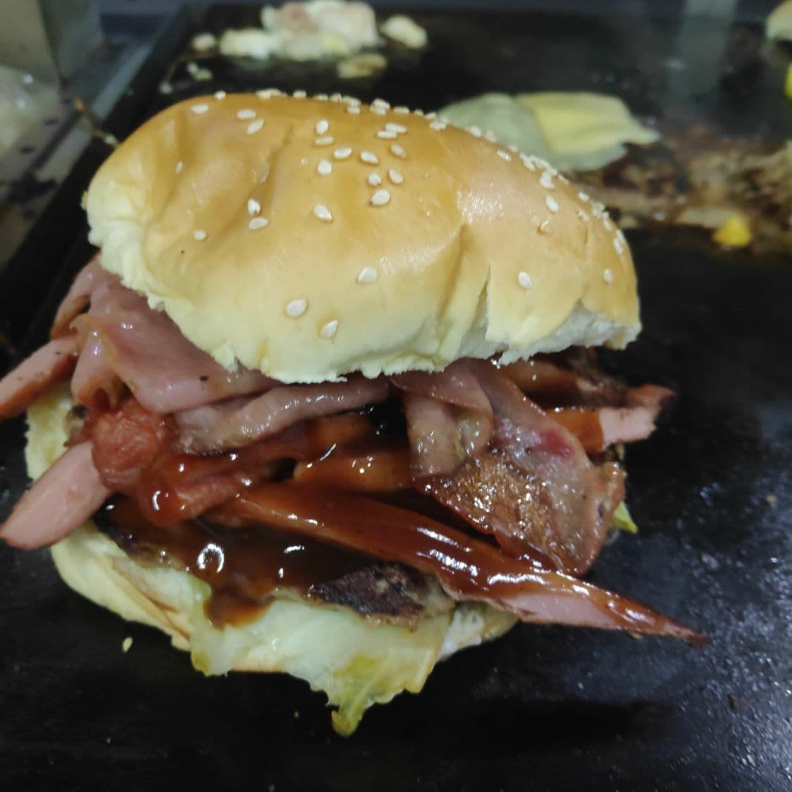 Hamburguesa BBQ