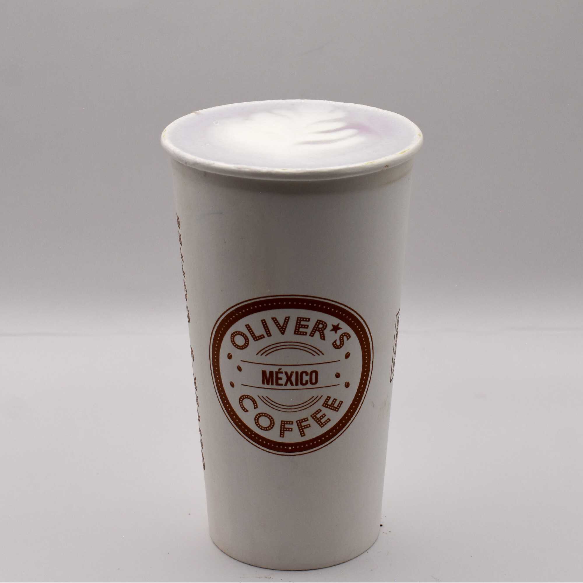 Taro Latte Caliente