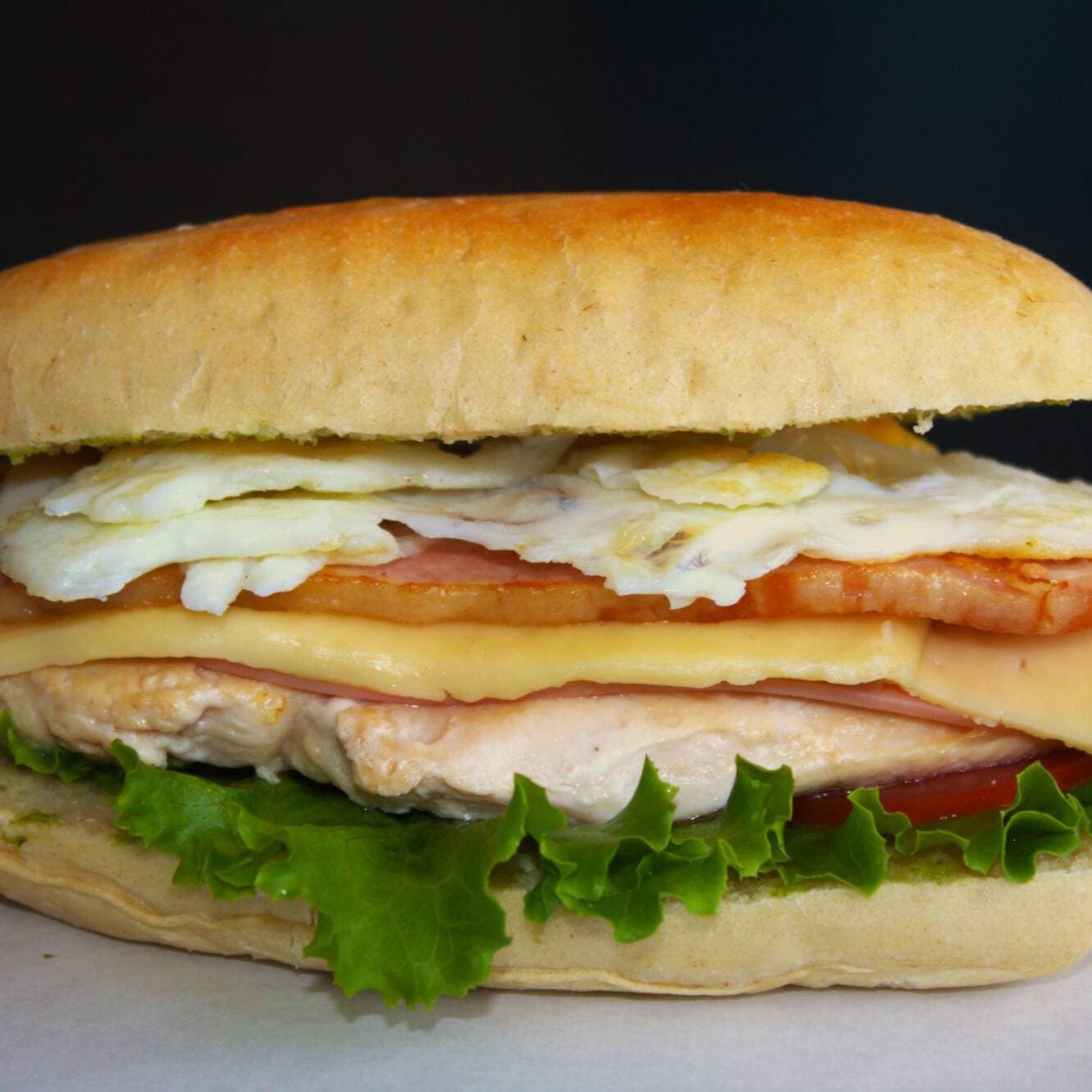 Sándwich Plancha Tocino
