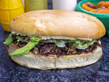 Torta Grill Carne Asada