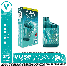 Vuse go 3000 menthol ice 34mg