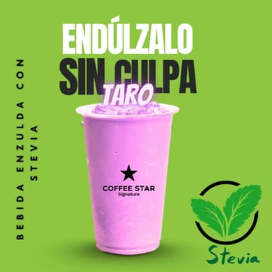 Iced STEVIA Taro