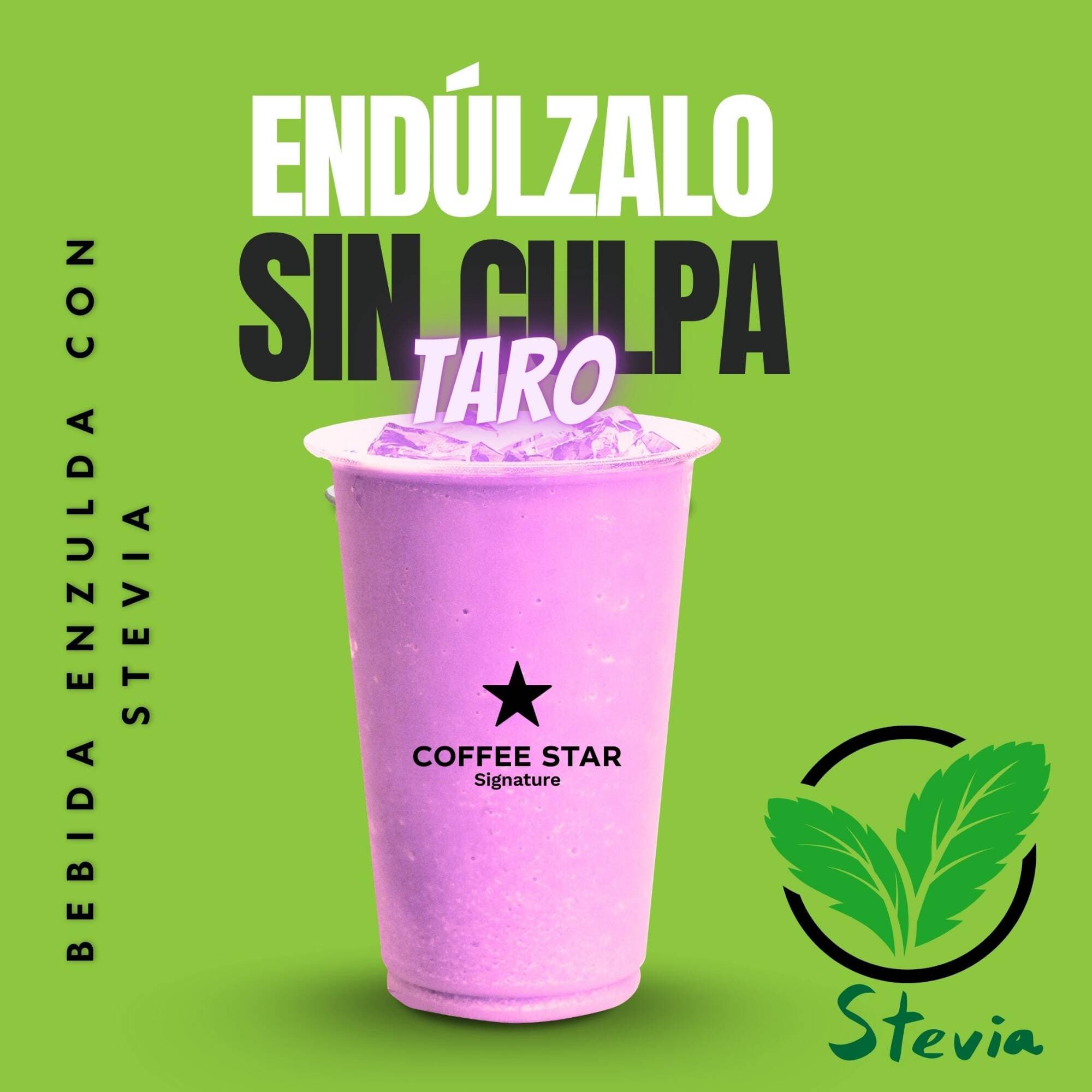Iced STEVIA Taro