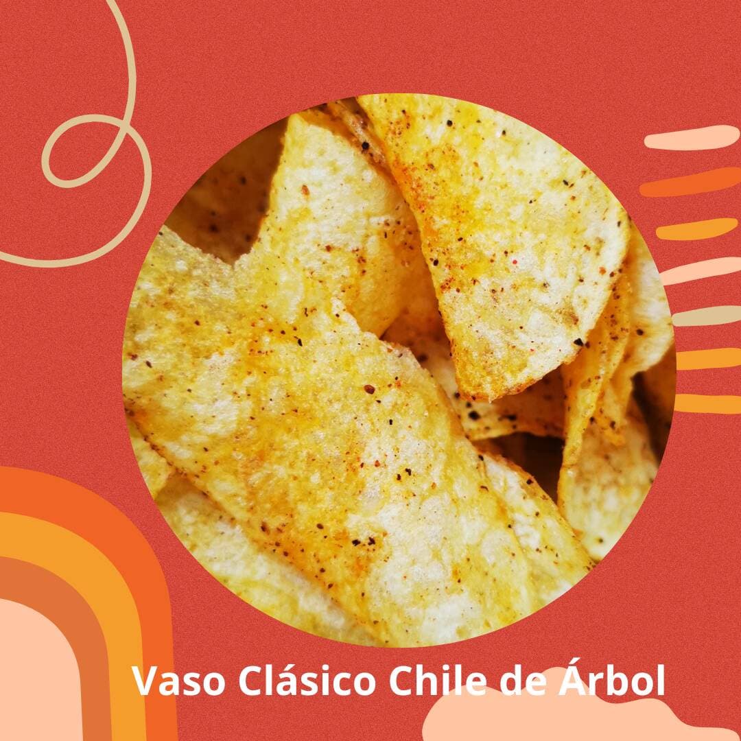 Vaso Clásico Papas Chile de Árbol