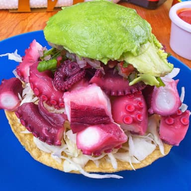 Tostada de Pulpo