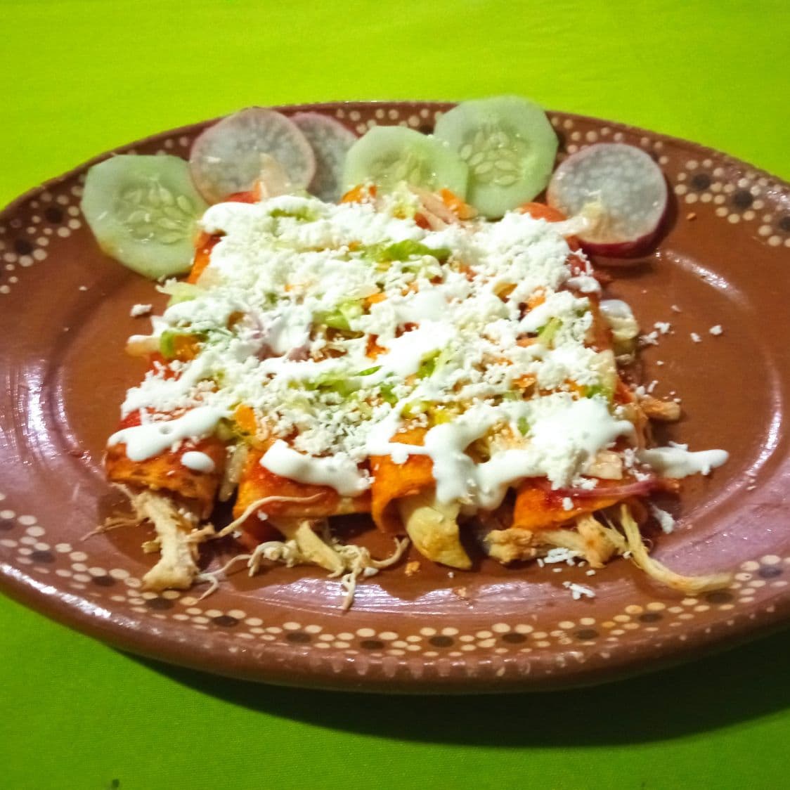 Enchiladas Queso 4 Piezas