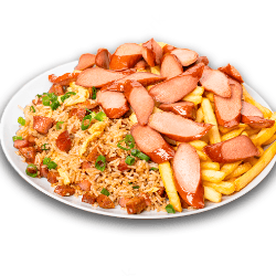 Salchipapa Chicken Chaufero