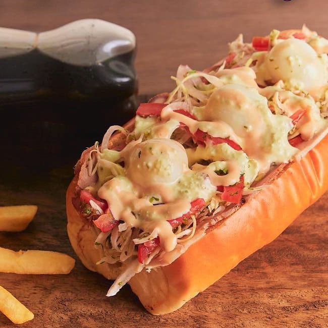 Hot Dog Pollo Champiñón