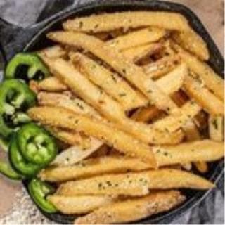 Papas francesa parmesano y perejil