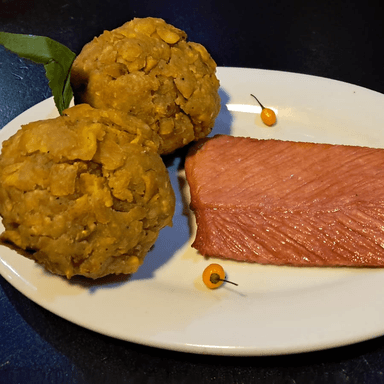 Tacacho con Cecina