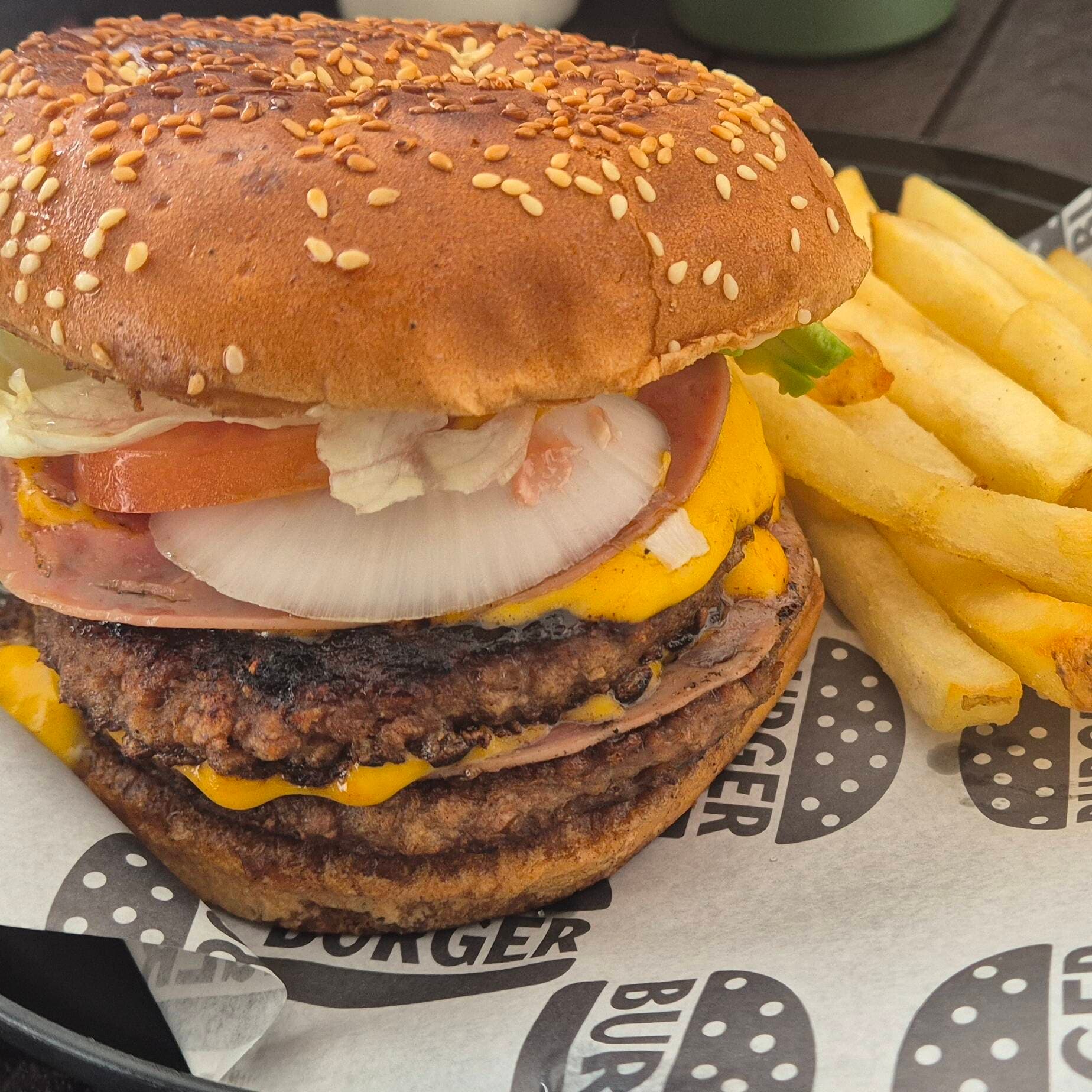 Hamburguesa Doble Arrachera
