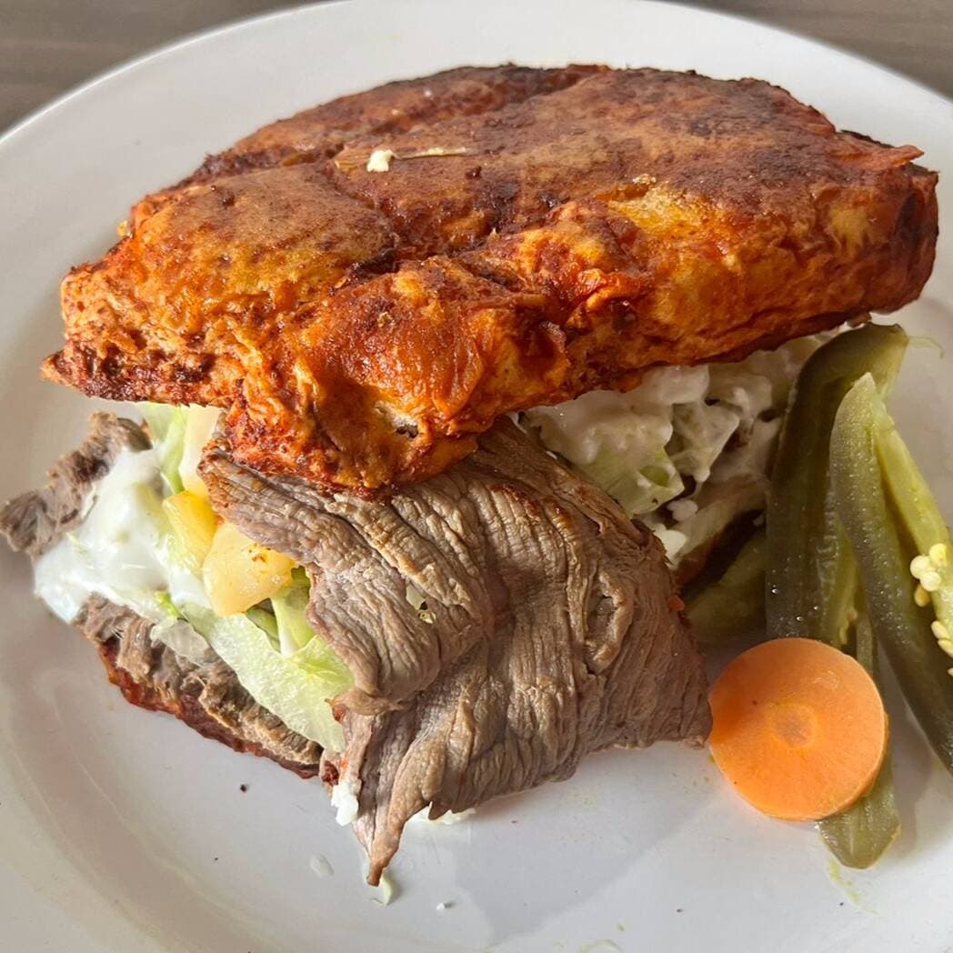 Guajolote con Cecina