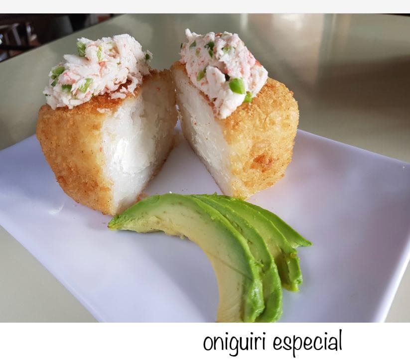 Onigiri de Queso Philadelphia