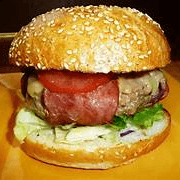 Hamburguesa Con Tocino